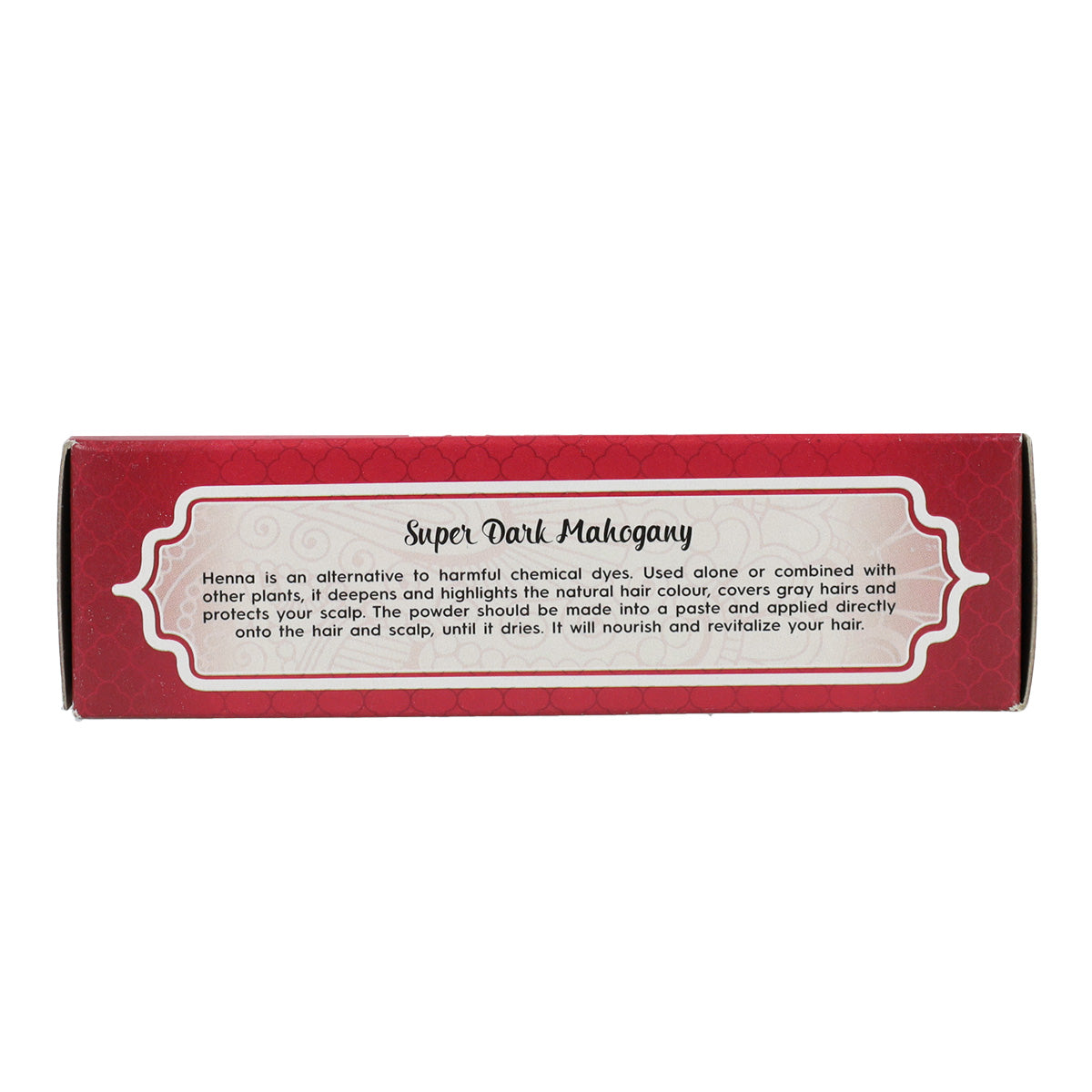 Henna em pó mogno super escuro Radhe Shyam 100 g