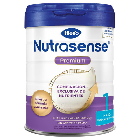 Leite Infantil Nutrasense Premium 1, Hero Baby, 800 g