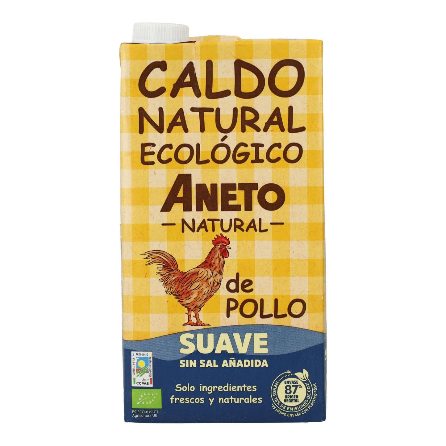 Caldo de Frango Natural Suave Aneto Eco 1L