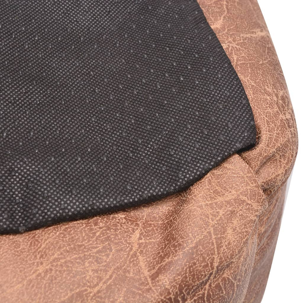 Vidaxl Cama Para Perro Con Cojín Pu Cuero Artificial Talla Xl Beige_3