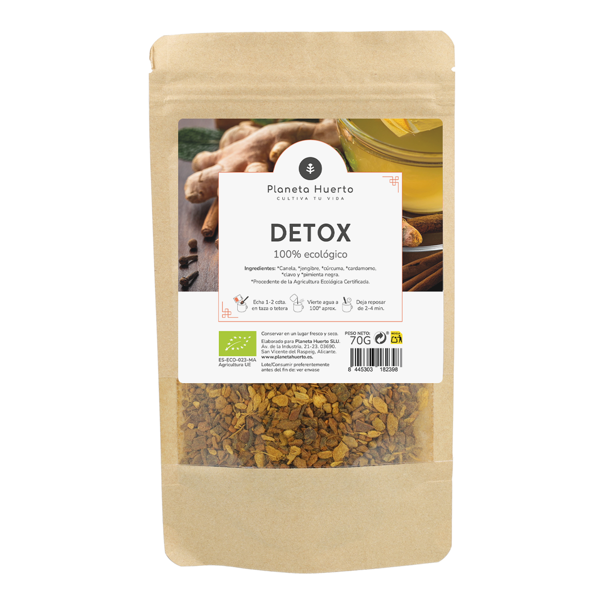 Infusão Detox ECO Planeta Huerto 70g