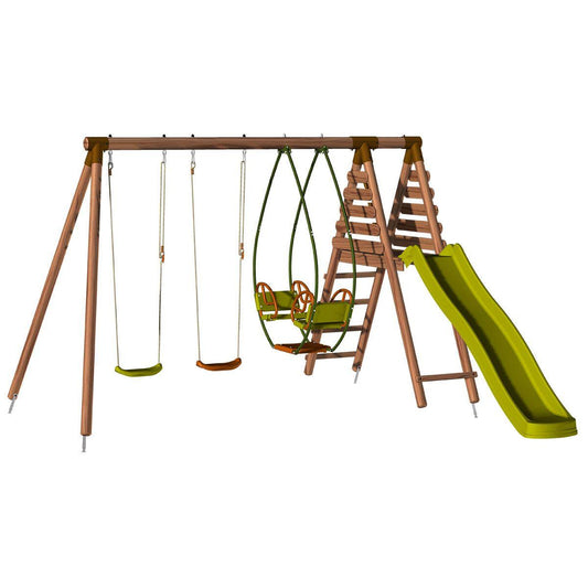 Parque infantil Narcisse Soulet com escorrega