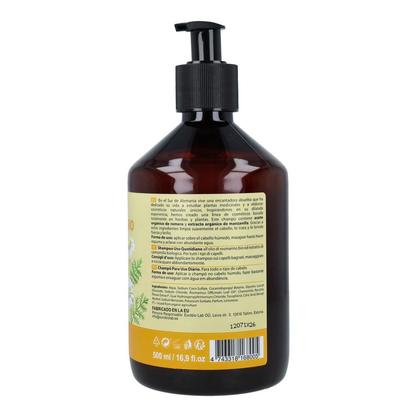 Champô de uso diário Oma Gertrude 500 ml