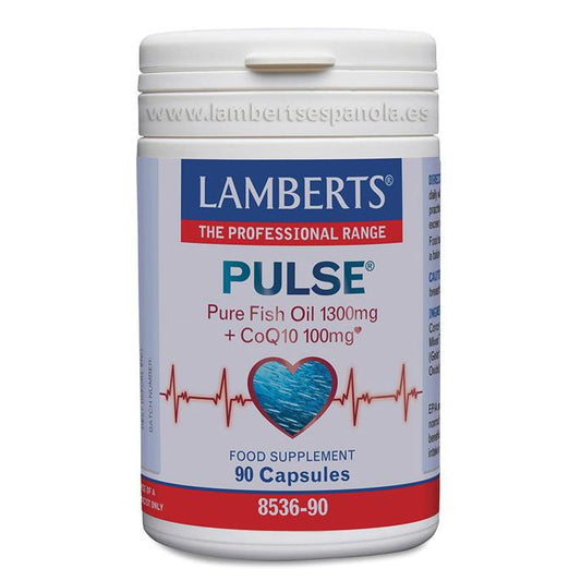 PULSE com Lamberts Ómega 3 e Coenzima Q10