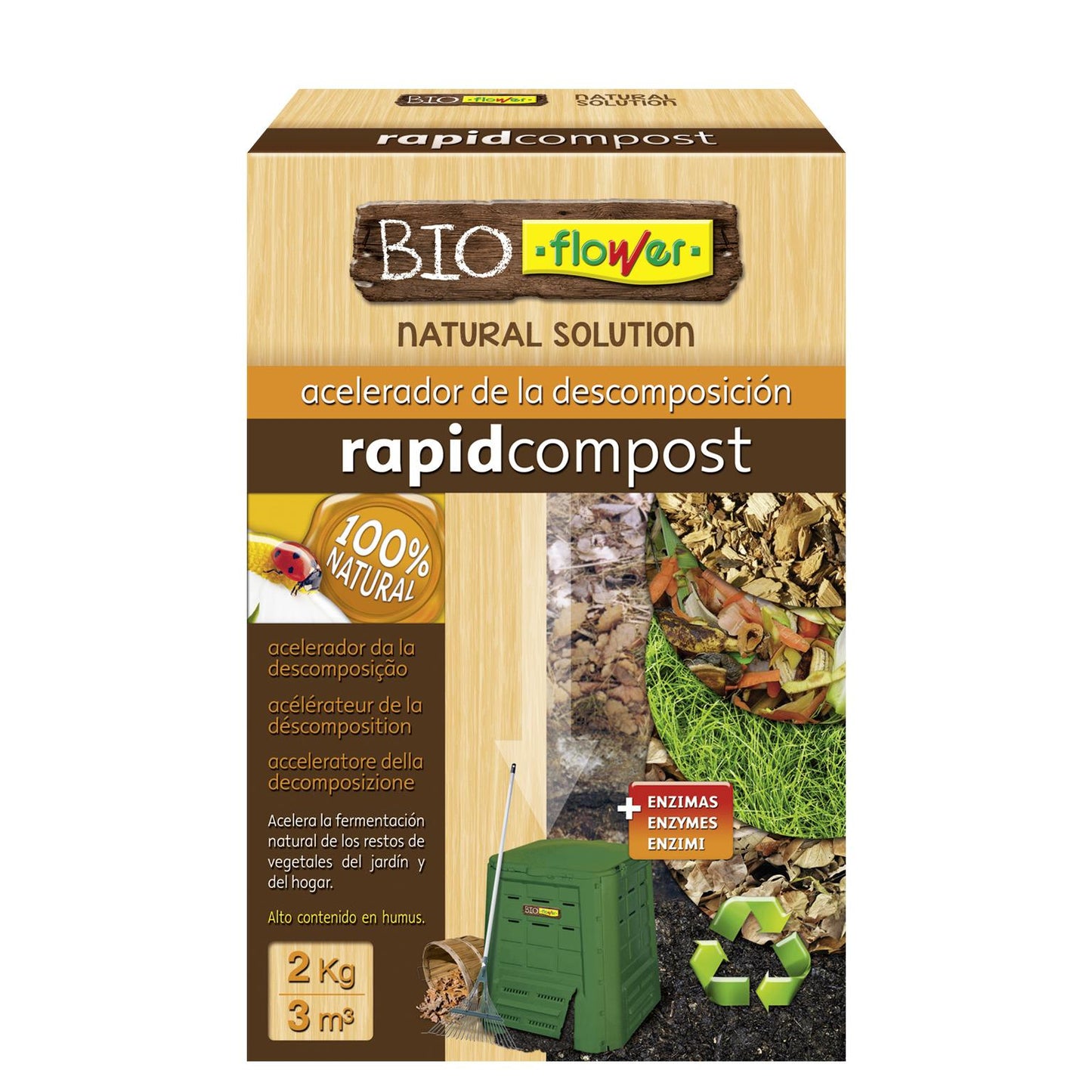 Compostagem Rápida 2 Kg BioFlower