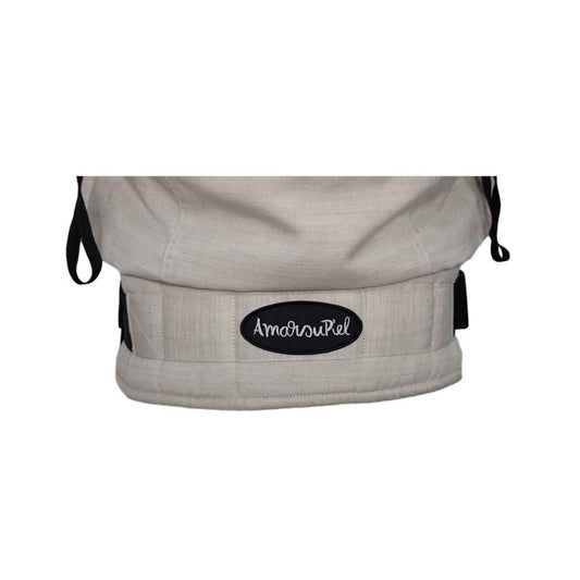 Mochila porta-bebé Amarsupiel bege