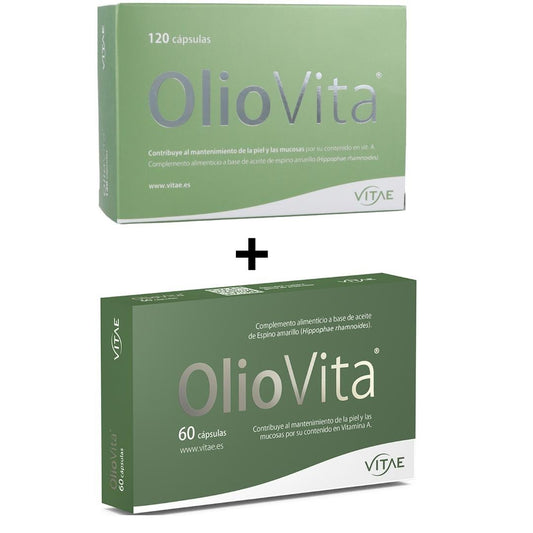 PACOTE Oliovita 700 Mg Vitae 180 Cápsulas (120+60)