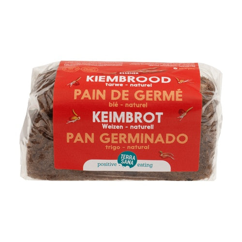 Pão de trigo germinado Terrasana 400 g