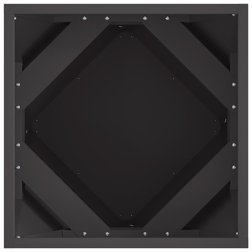 Jardinera Negro 40 X 40 X 40 Cm Acero_5