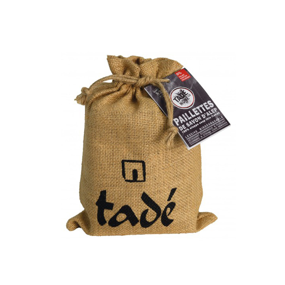 Flocos de detergente da roupa Tadé Alepo. 3% de louro. 750g.
