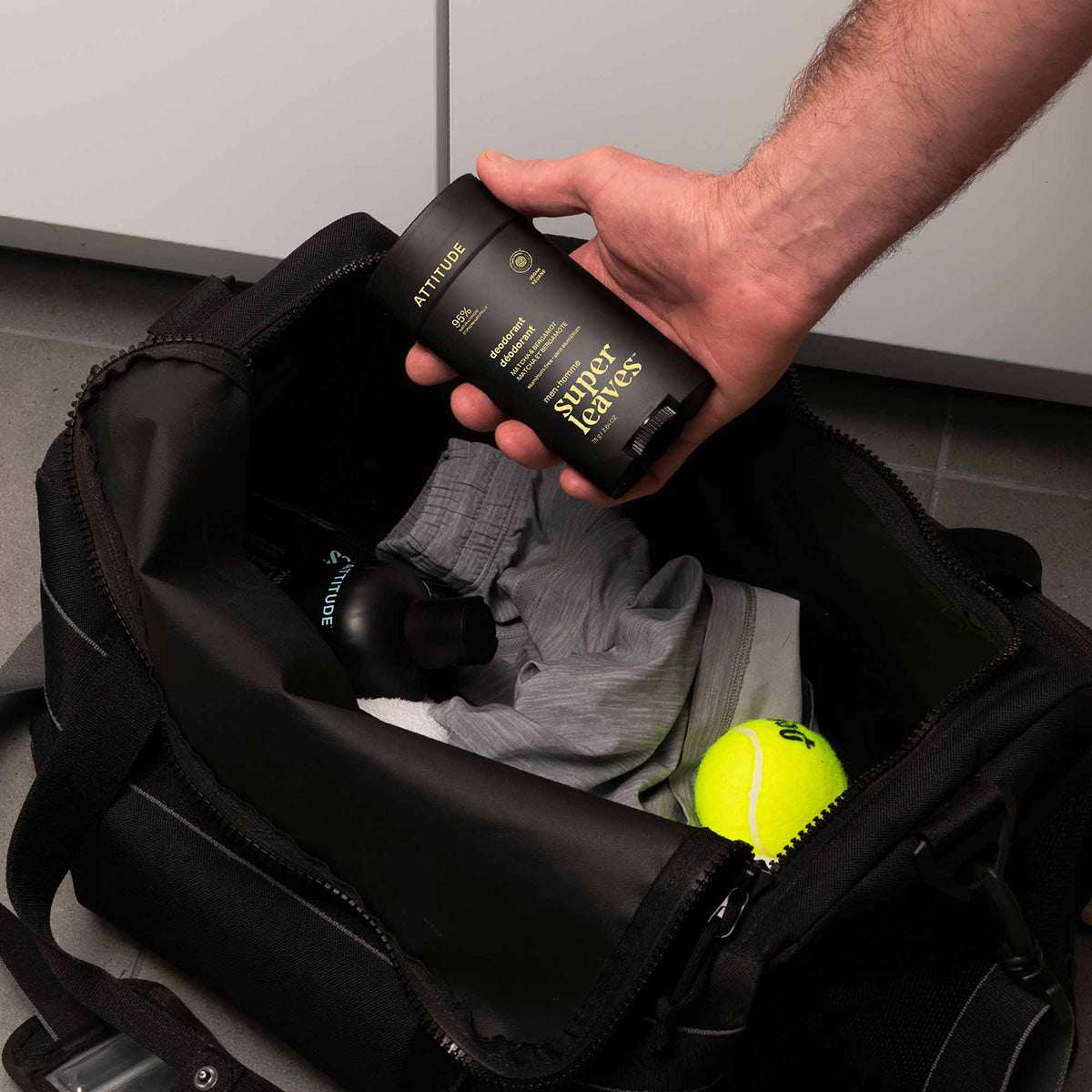 Desodorizante Super Leaves Men Âmbar e Cítrico