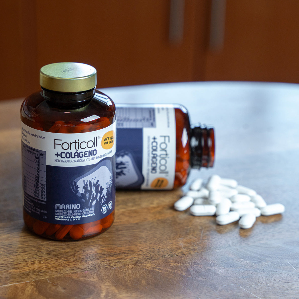 Colagénio Marinho Forticoll, 180 comprimidos