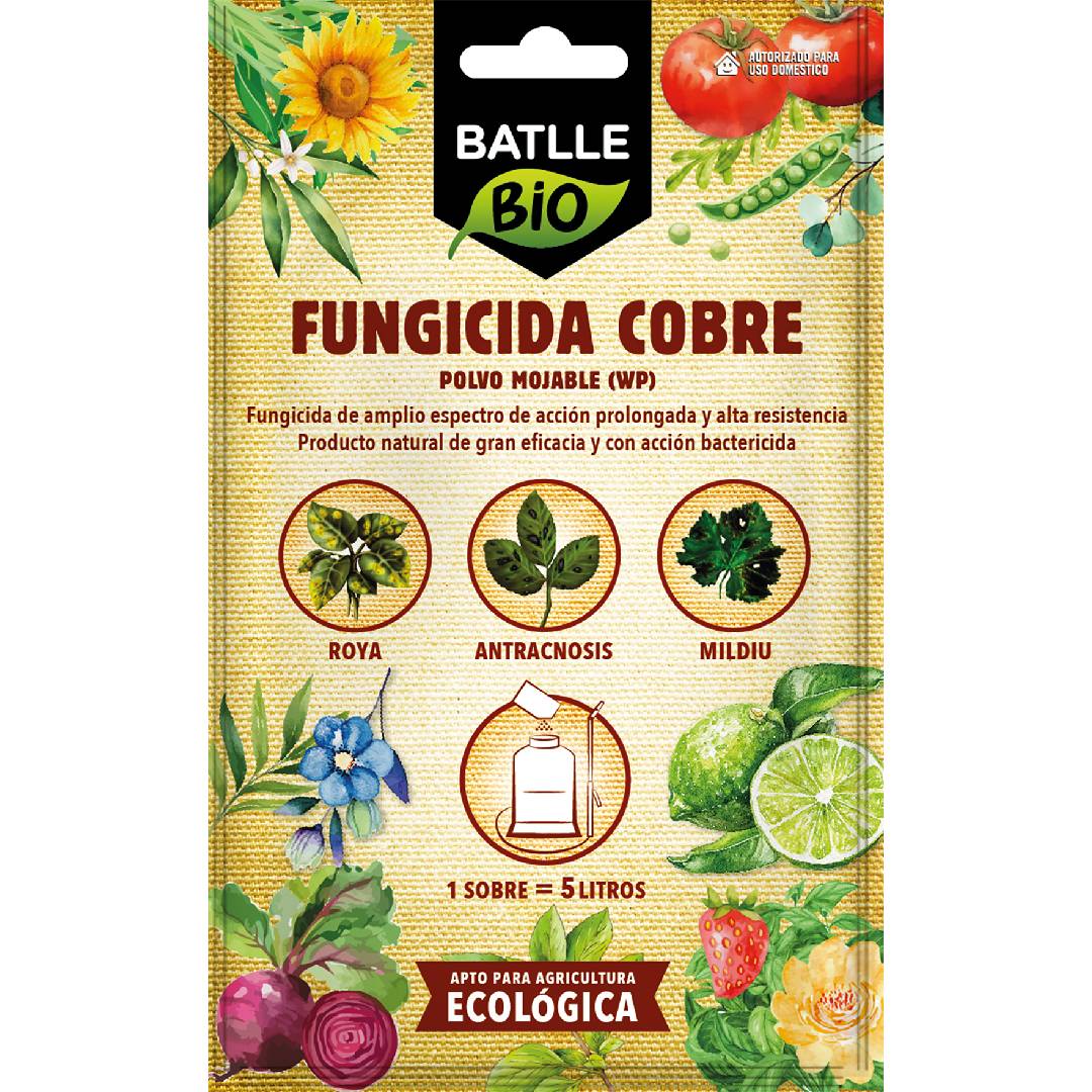 Fungicida Batlle Bio Cobre para 5 L