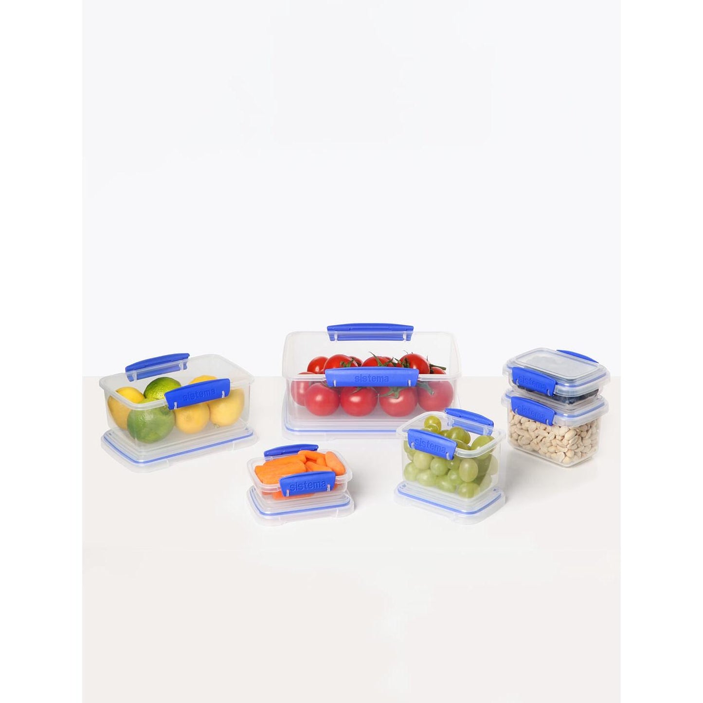 Pack de recipientes herméticos Klip It System 6 unidades