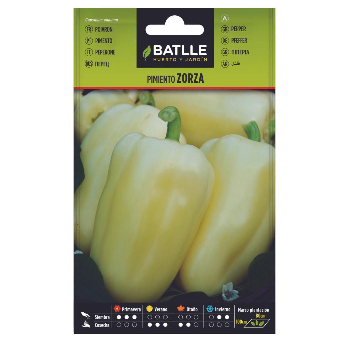 Sementes de Pimento Zorza Batlle