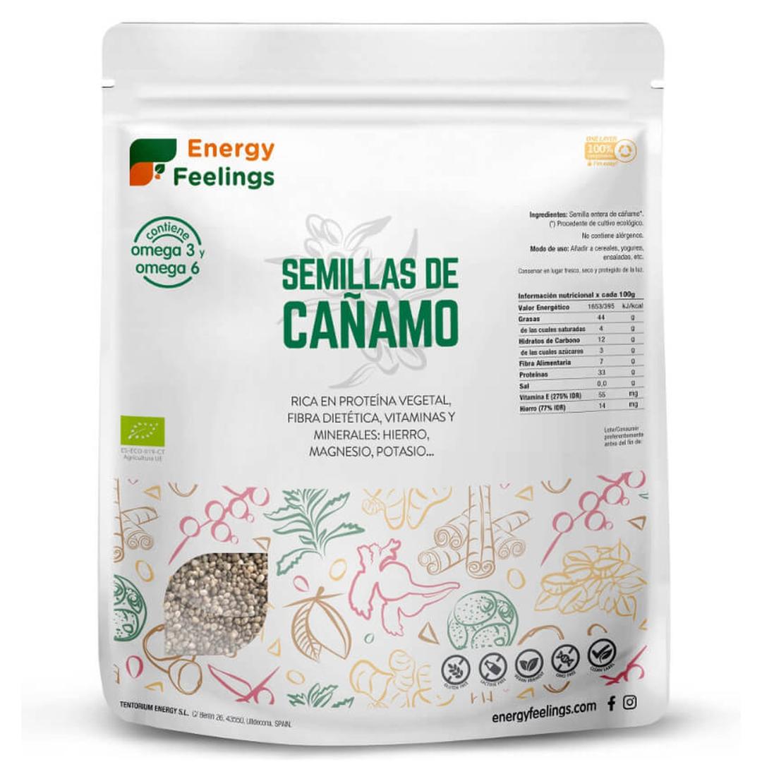 Semente de cânhamo biológica Doypack 1 kg