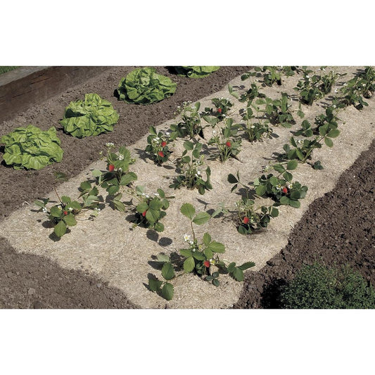 Cobertura vegetal natural anti-ervas daninhas Flaxhemp Nortene 0,5x3 m