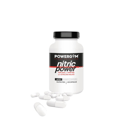 Potenciador de óxido nítrico Nitric Power Powergym 120 cápsulas