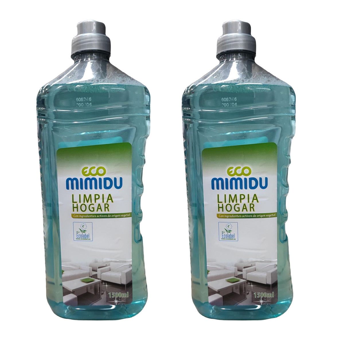 Embalagem de 2 Limpadores Domésticos Ultraconcentrados Mimidu ECO 1,5 L