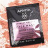 Máscara Facial de Limpeza Suave de Argila Rosa Apivita 2x8 ml