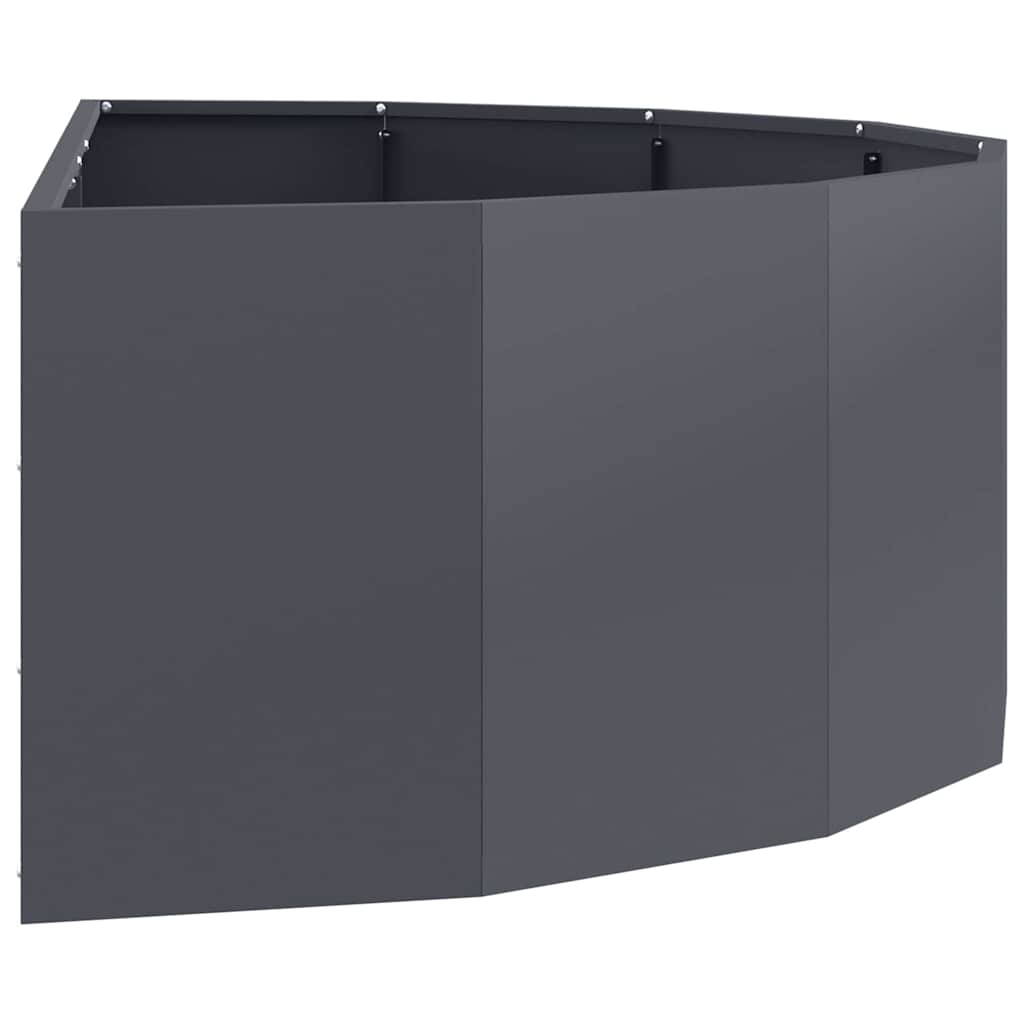 Jardinera Antracita 120 X 60 X 35 Cm Acero_5