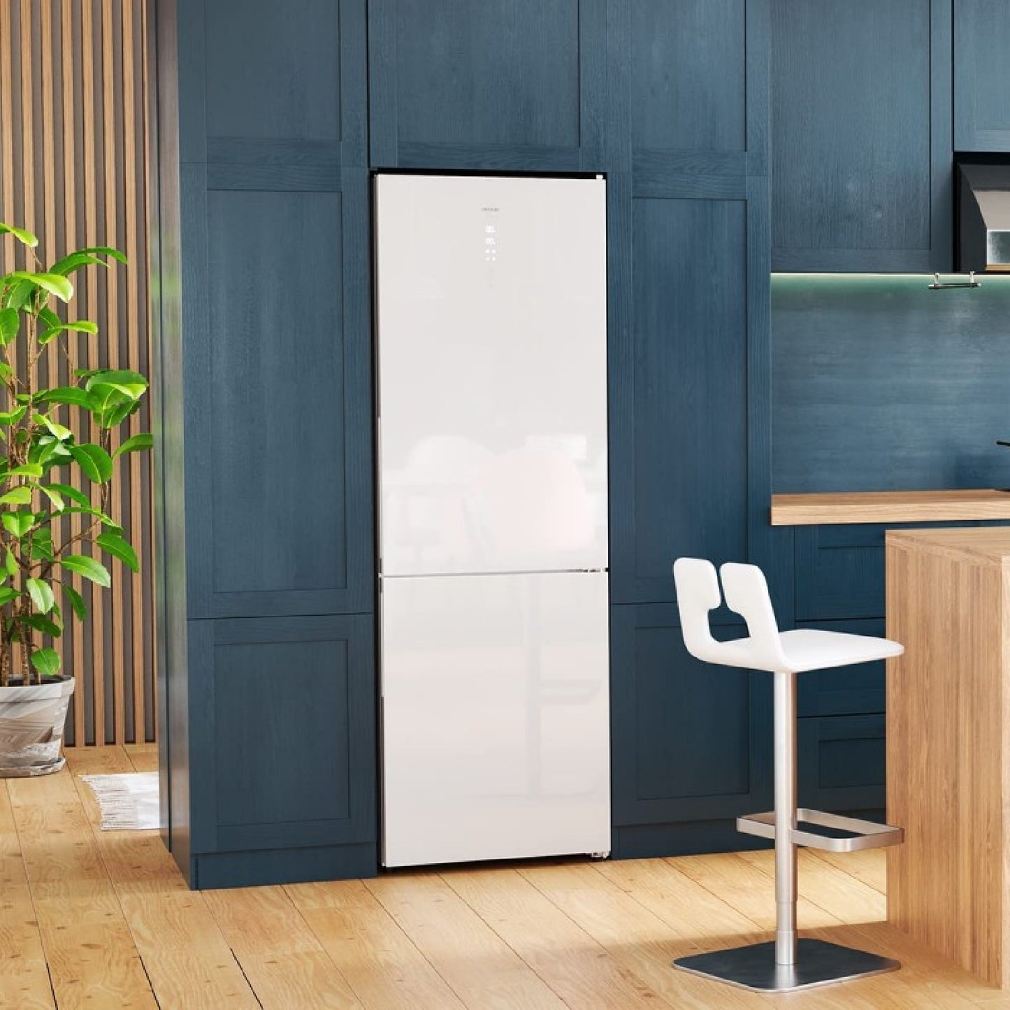 Cecotec Frigorífico Combi Bolero Coolmarket Combi 356 White Cristal D_4