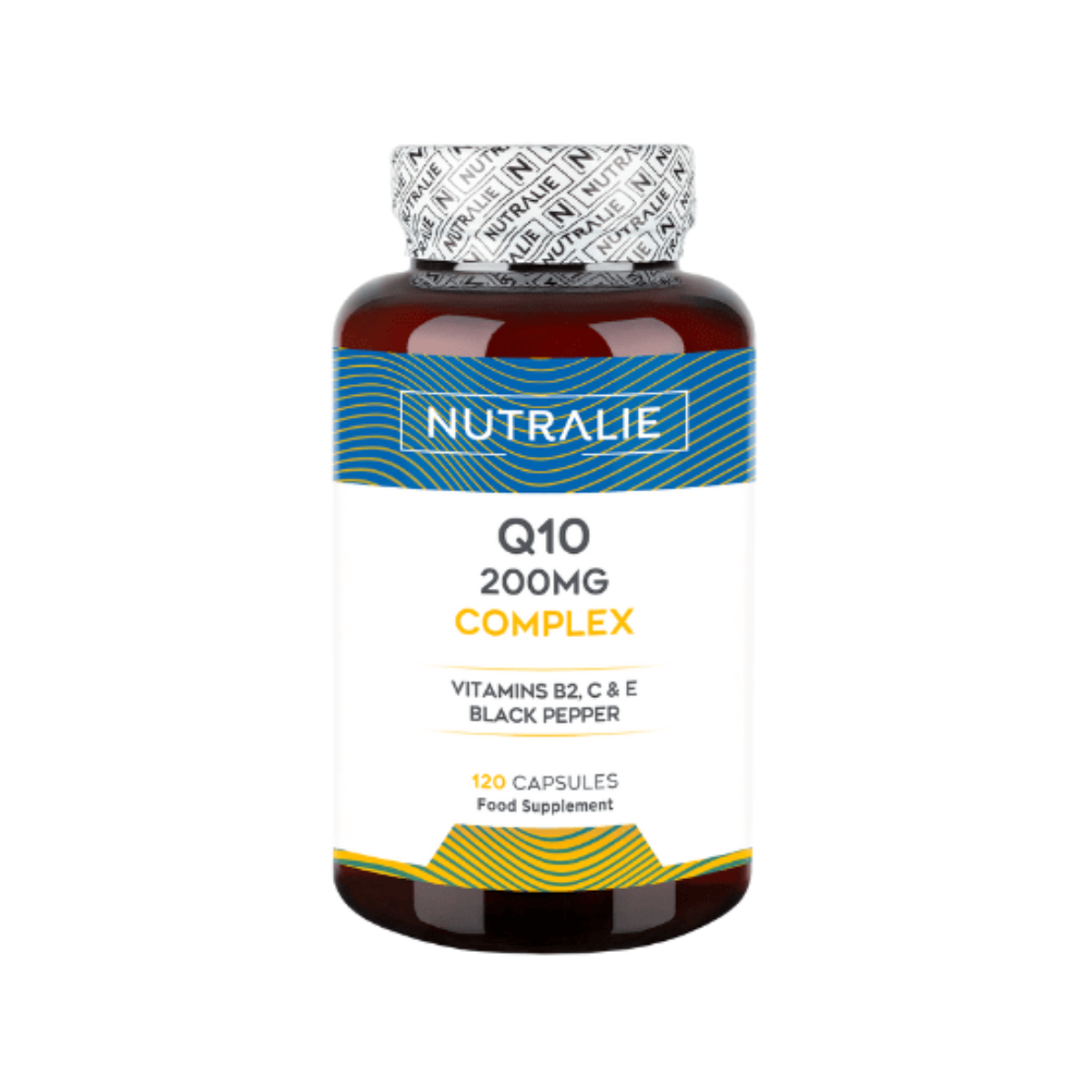 Complexo Q10 250mg + Vitamina CE e B2 Nutralie 120 cápsulas