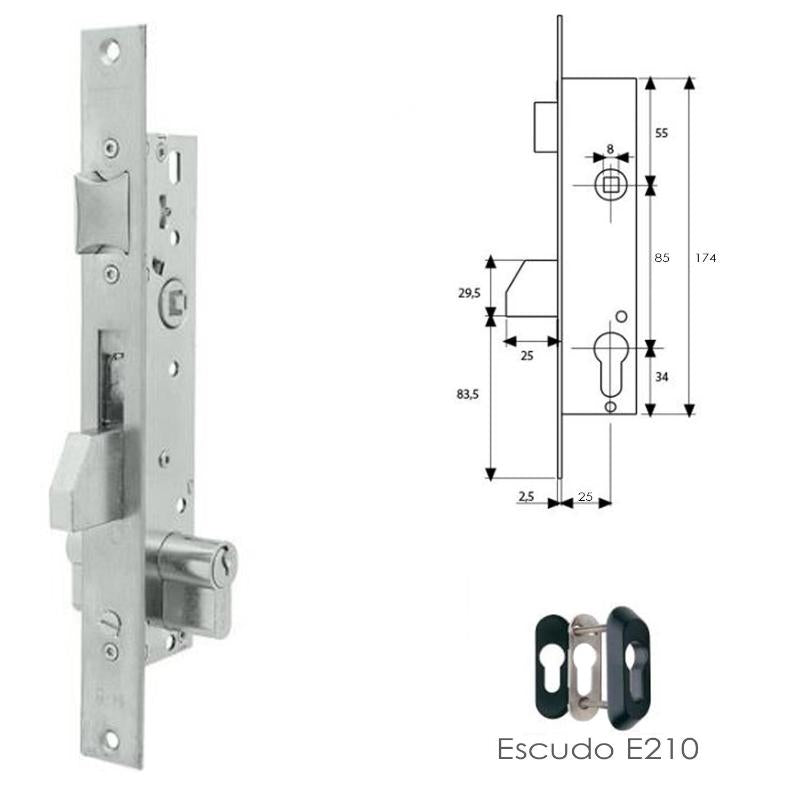 Cerradura Tesa 2210/25/3ai_1