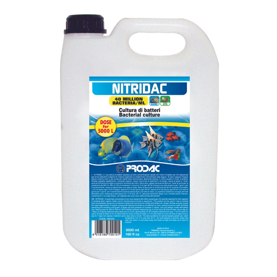 Tratamiento Para Agua De Acuario Nitridac 5l_0