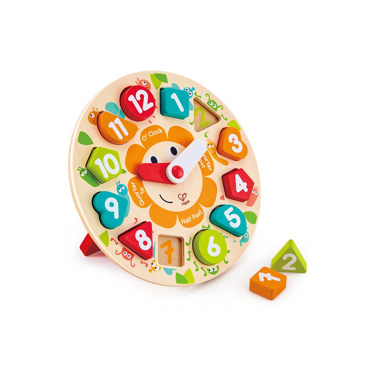 Puzzle Chunky Clock Hape_5