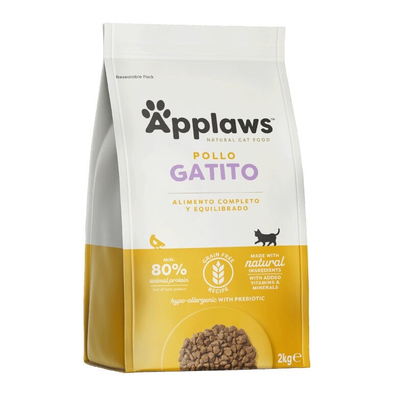 Applaws Cat Dry Kitten Chicken 400 g Alimento natural sem cereais para gatinhos