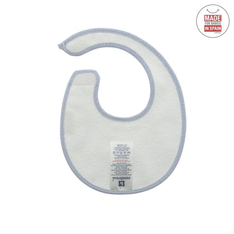 Babete redondo com velcro azul celeste/Cambrass Rain