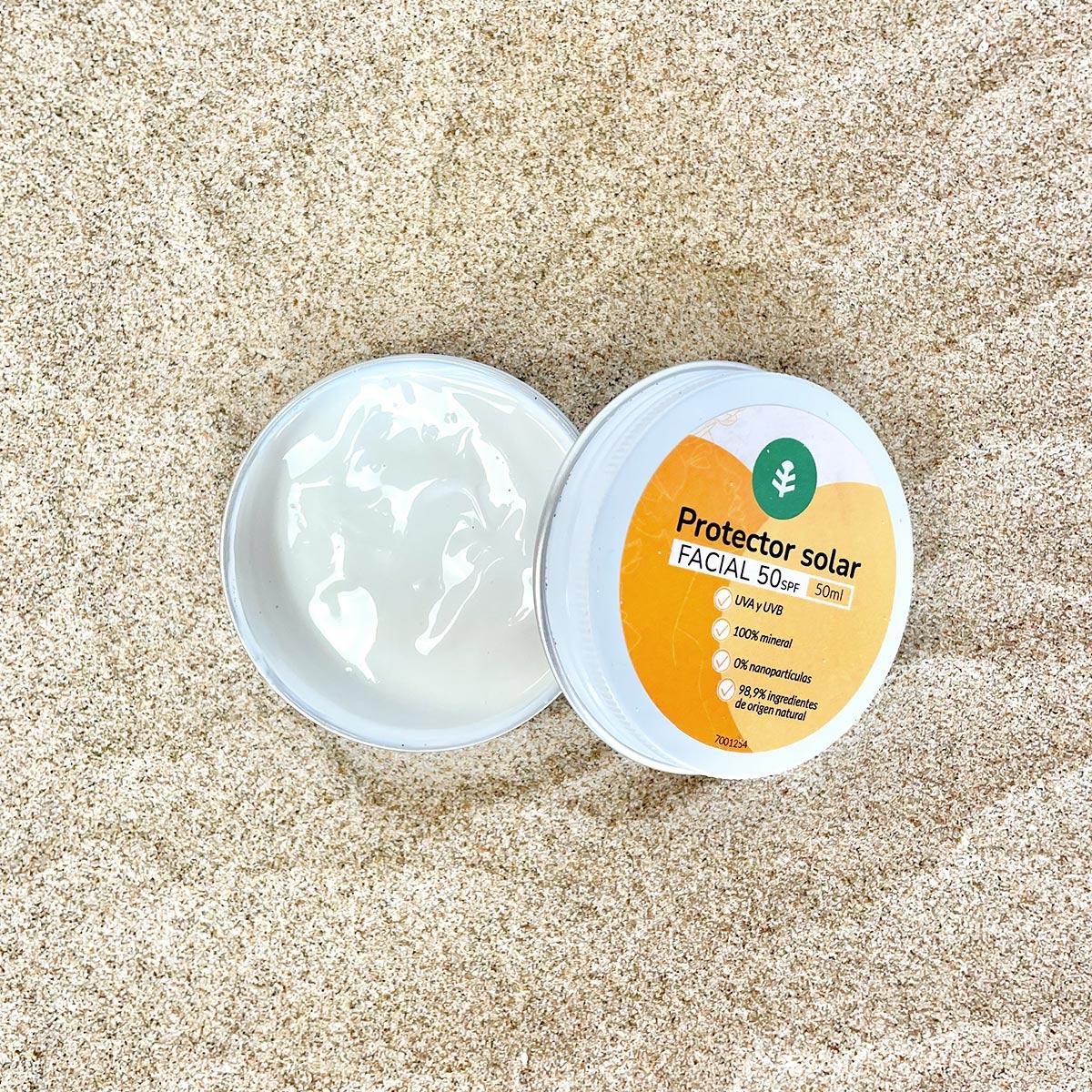 Protetor Solar Facial 100% Mineral FPS 50 Planeta Huerto 50 ml