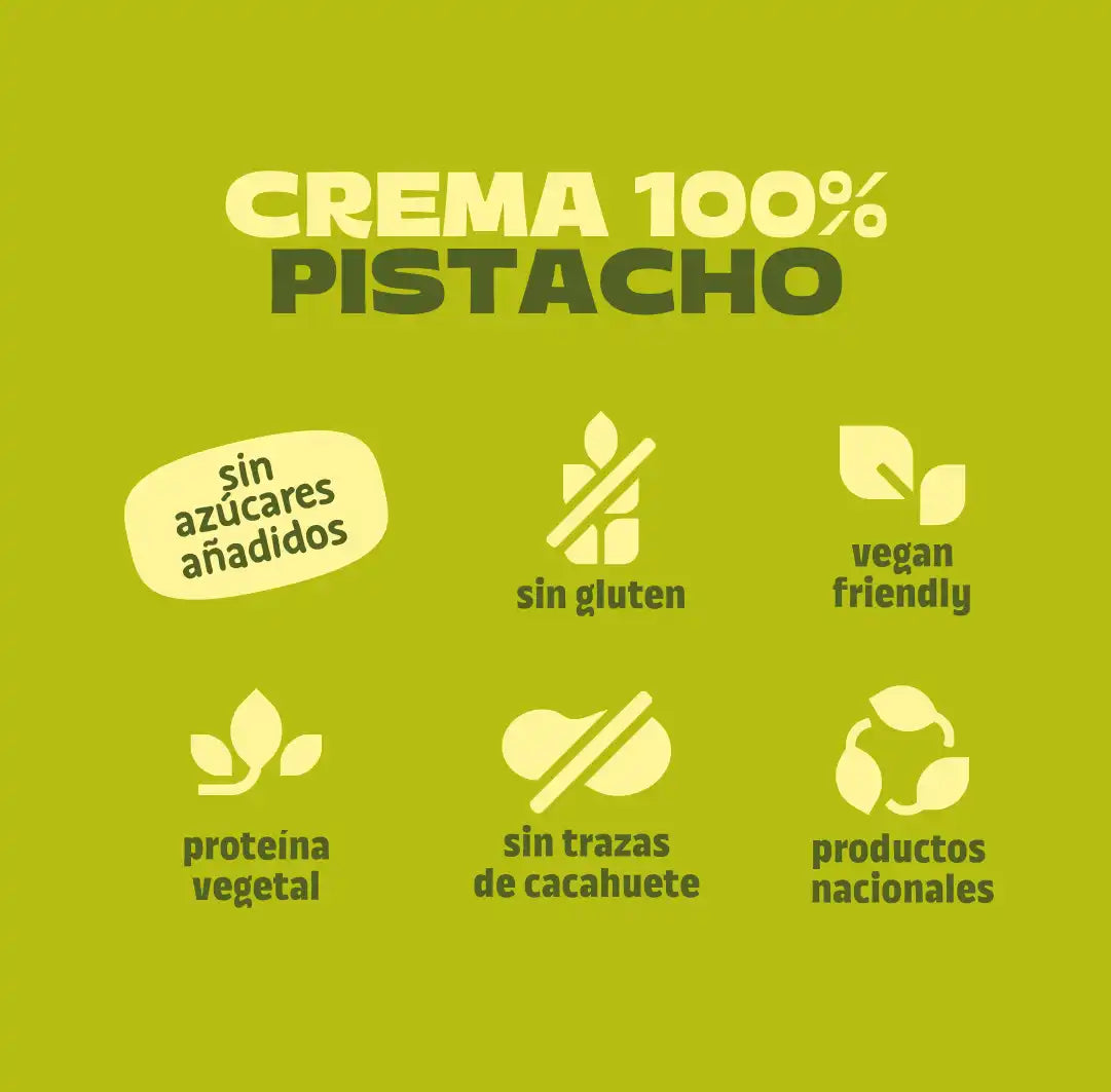 Pack crema 100% pistacho 4 uds The Nut Club 720g_5