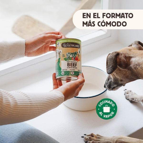 Pacote de carne Barf para cães 6x400 g Wild Balance