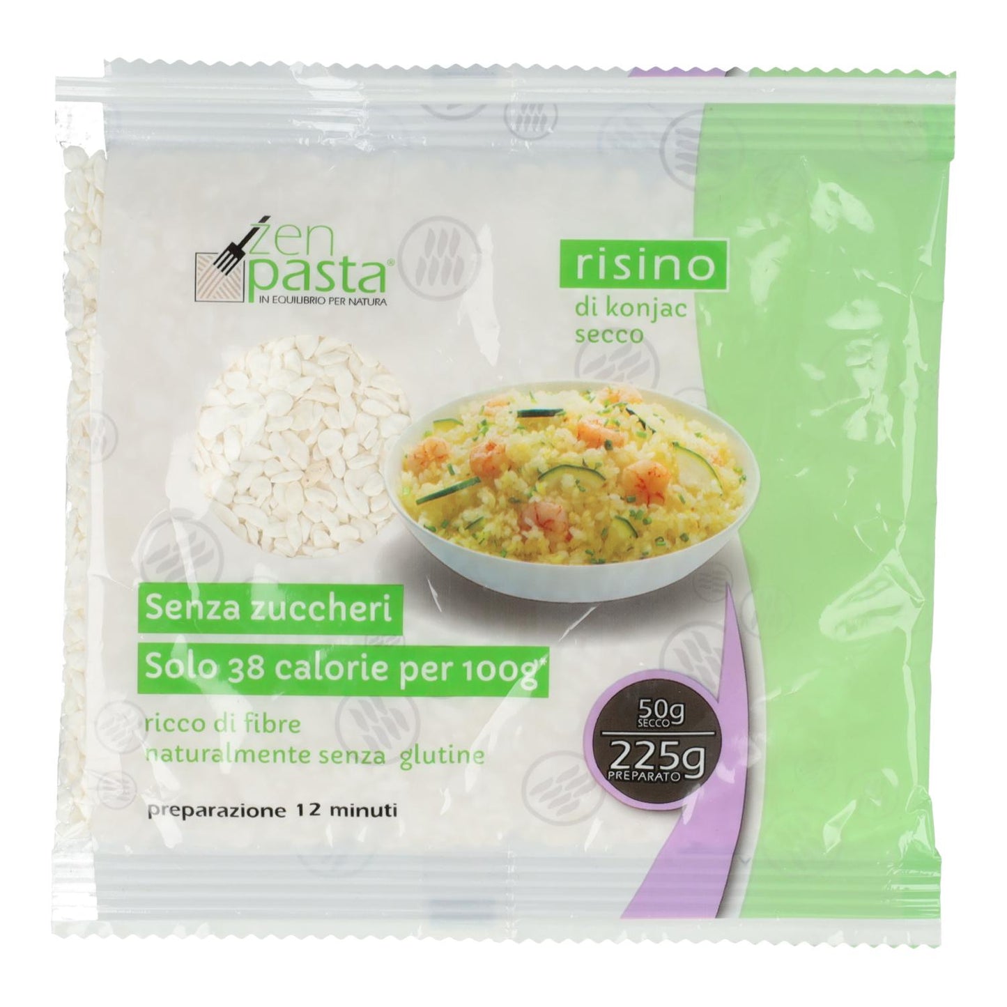 Massa Zen Arroz Konjac Desidratado "Risino" 200 g