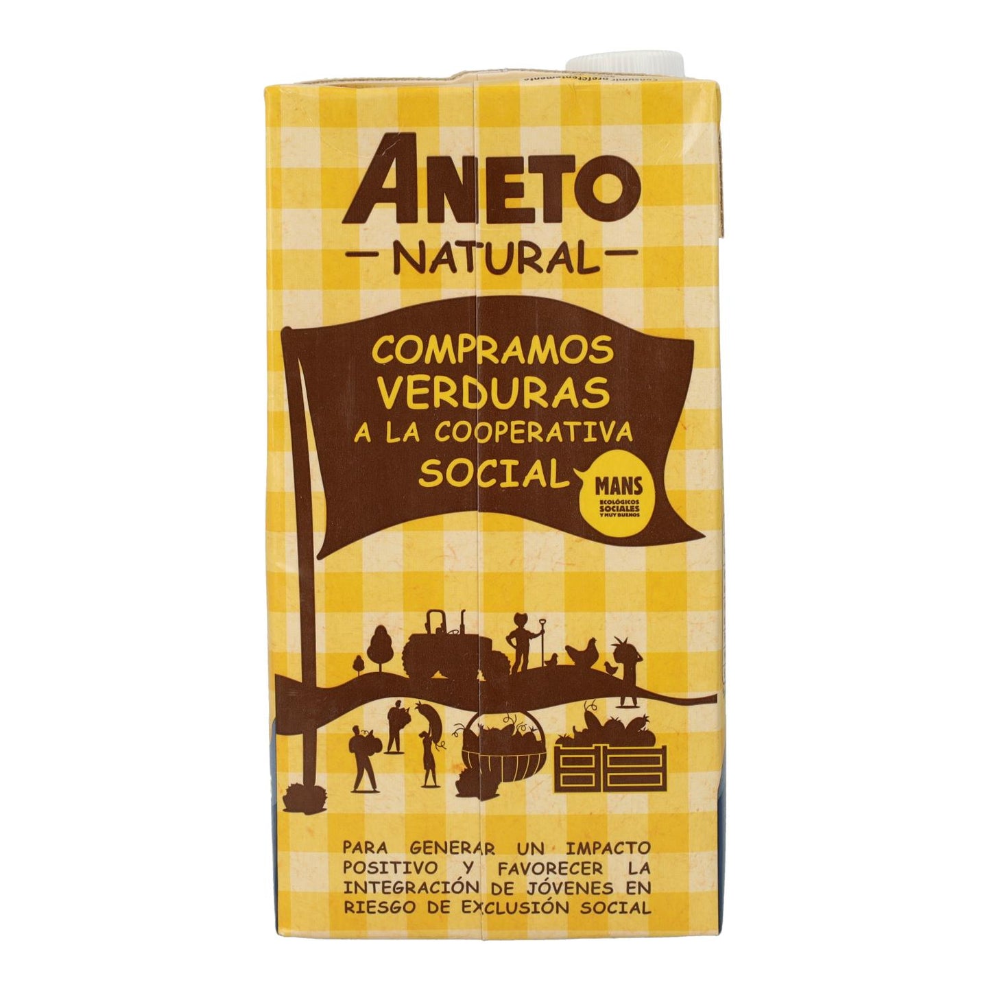 Caldo de Frango Natural Suave Aneto Eco 1L
