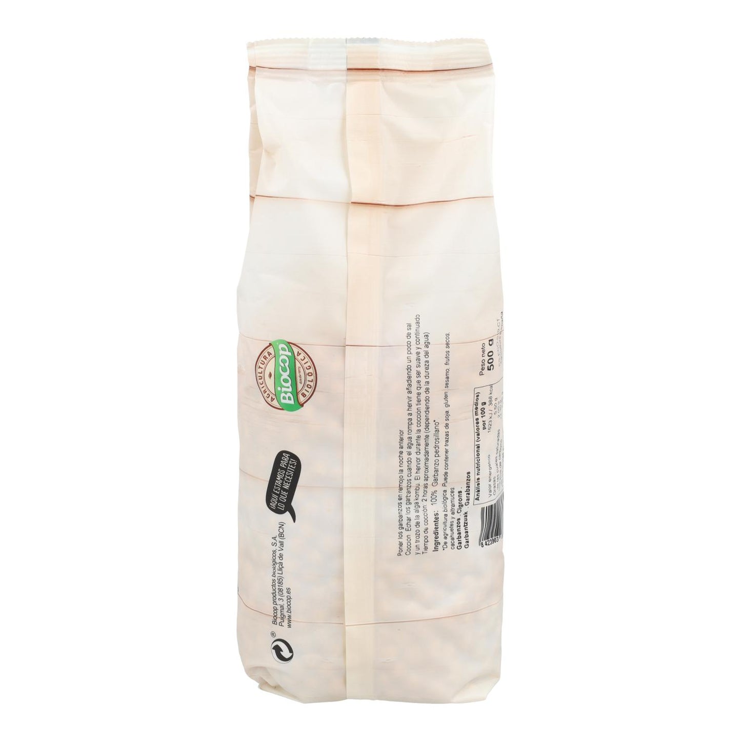 Grão de bico Pedrosillano Biocop 500g