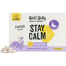 Wolf Belly Stay Calm Calmante Sabor a Frango para Cães e Gatos 30 comprimidos