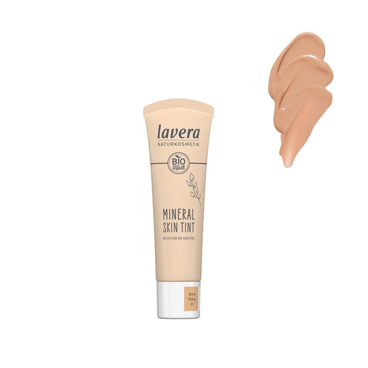 Creme de coloração mineral Q10 - 03 Mel Quente, Lavera 30 ml