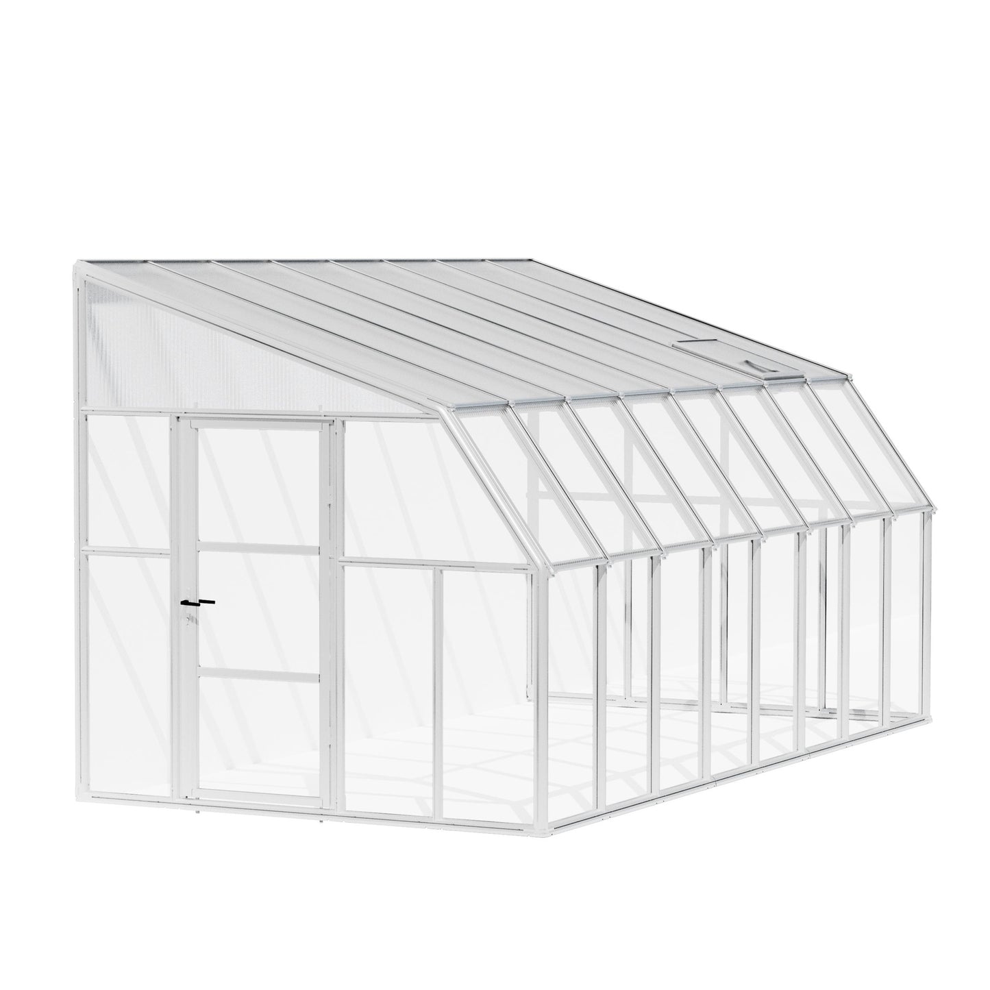 Pérgola fechada para solário 508x257 cm