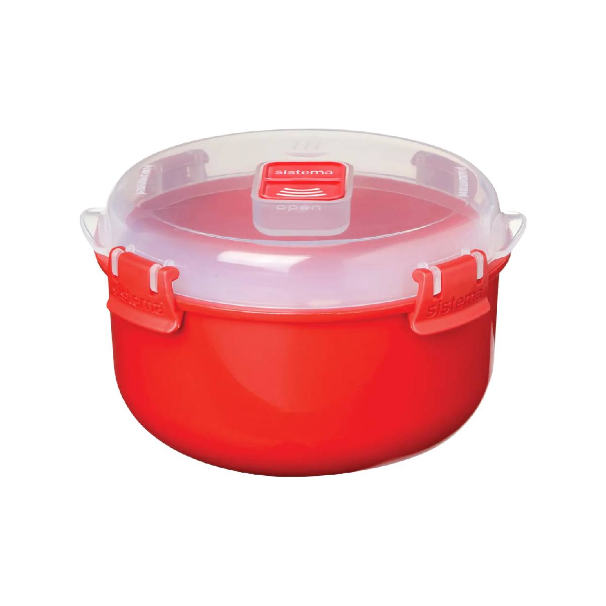 Recipiente redondo para sistema de micro-ondas 915 ml