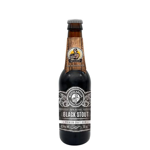 Cerveja Artesanal Botularium Black Stout 330ml