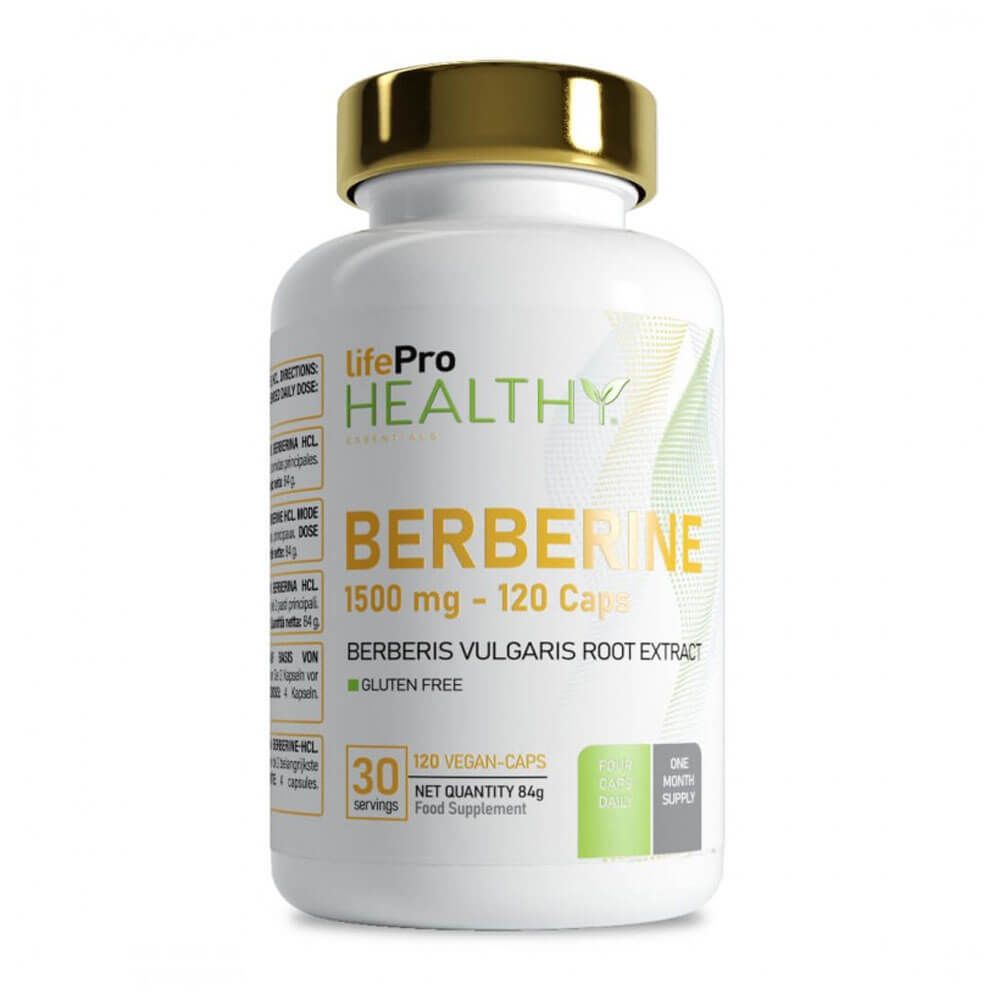 Berberina 1500mg - 120 Cápsulas - Sistema Circulatorio - Lifepro_0