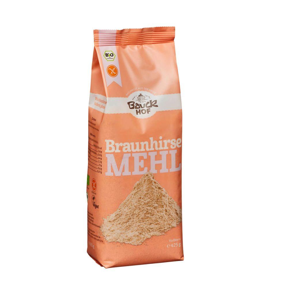 Farinha de millet integral sem glúten Bauckhof 425 g