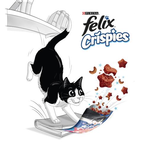 FELIX Crispies Carne e Frango 45g