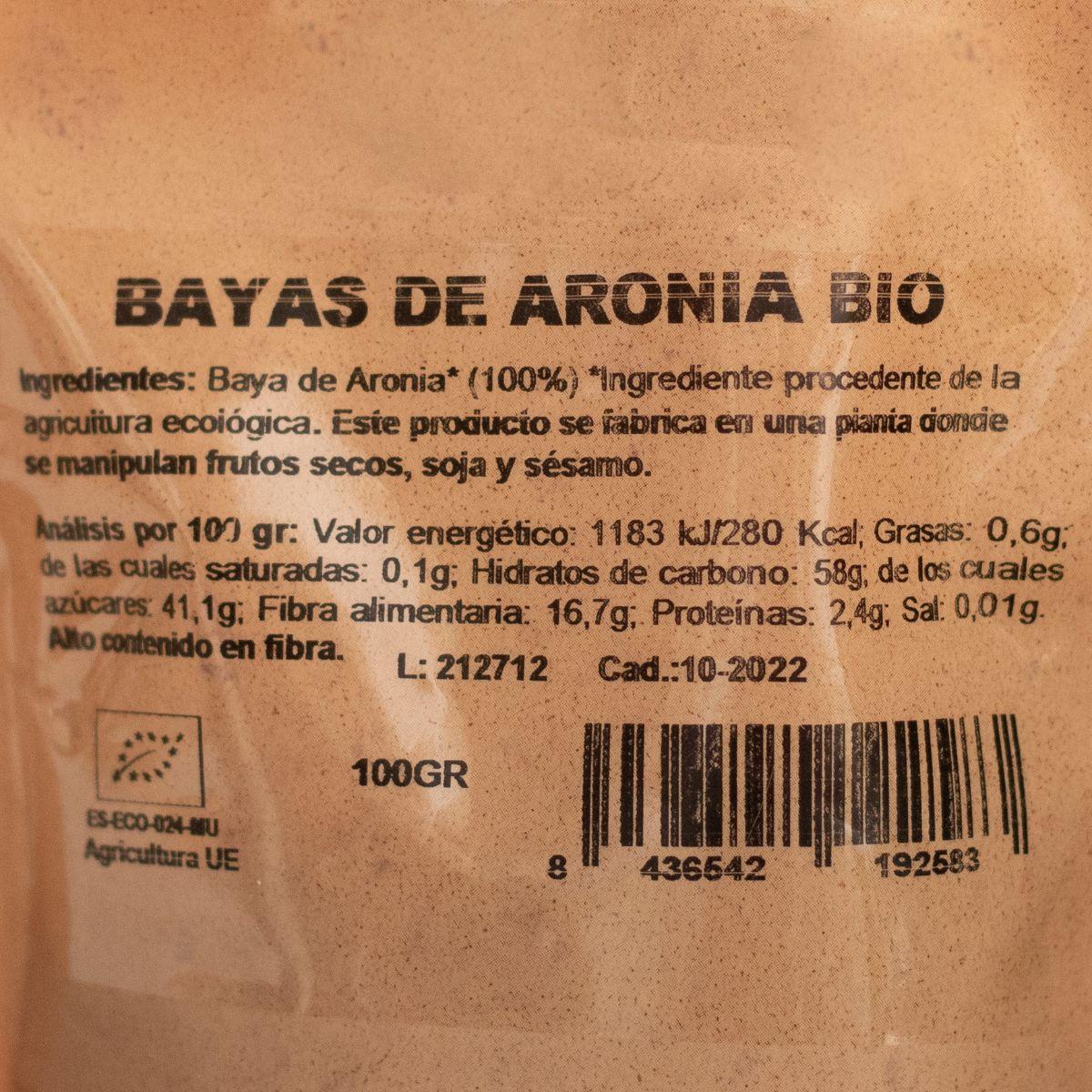 Bagas de Aronia Naturgreen 100 gr