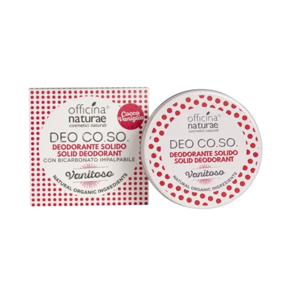 Desodorizante Sólido Vanity CO.SO. 50 ml Biológico Vegan Officina Naturae
