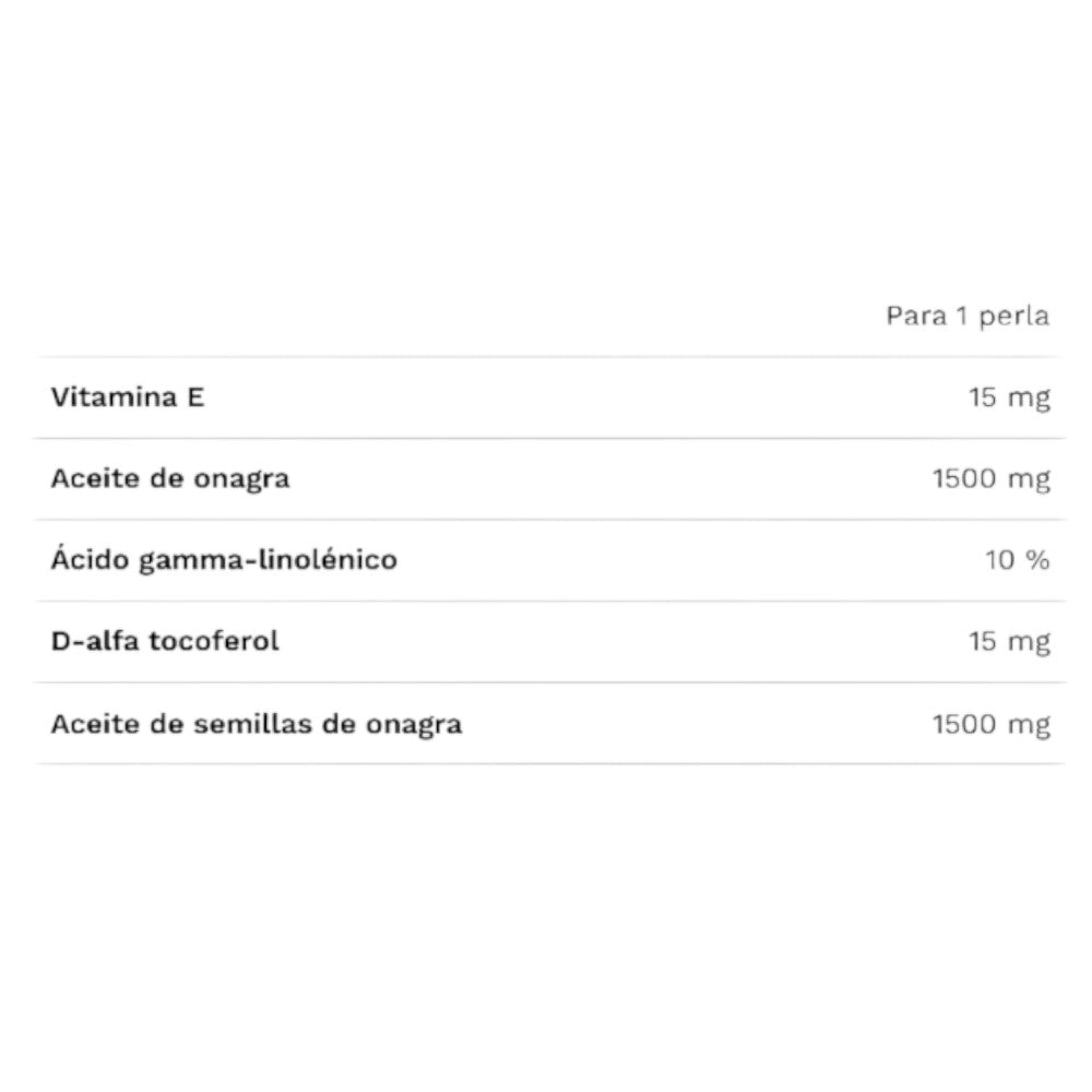 Aceite De Onagra 500 Mg Nutrabasics 450 Perlas_1