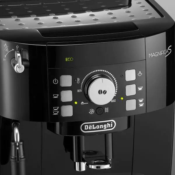 Máquina de café superautomática Delonghi Magnifica S ECAM21.117.B com sistema de cappuccino e moinho integrado (REFORMADA)